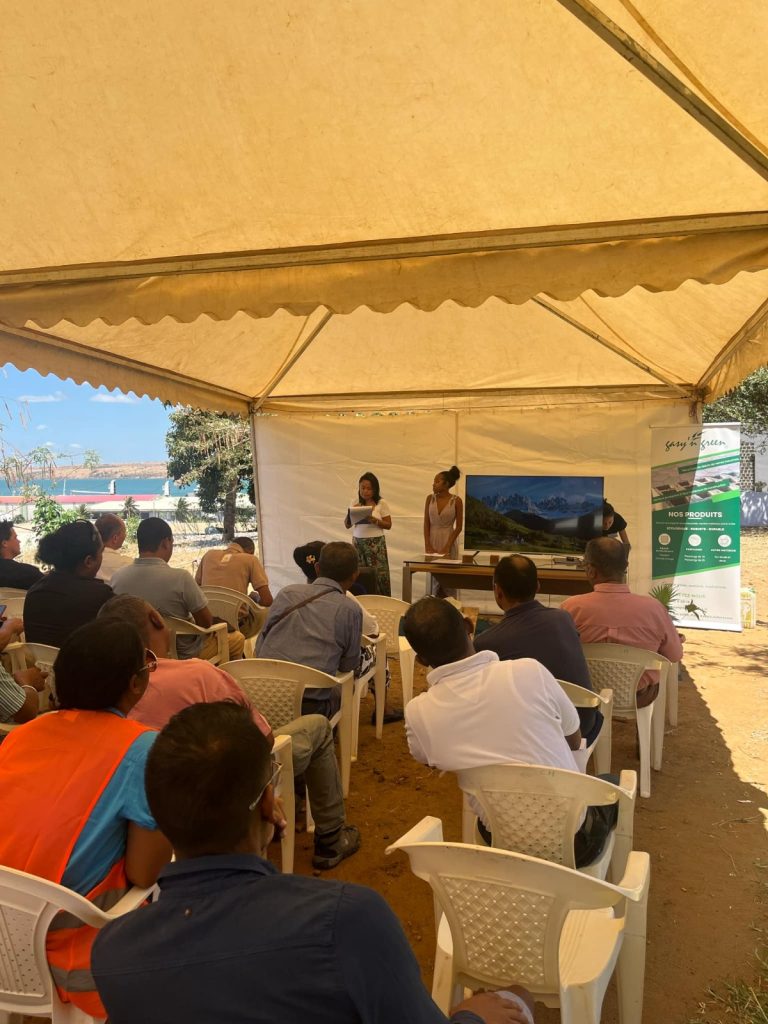 Lancement officiel de l'activité éco-matériaux (2)_gasy_n_green